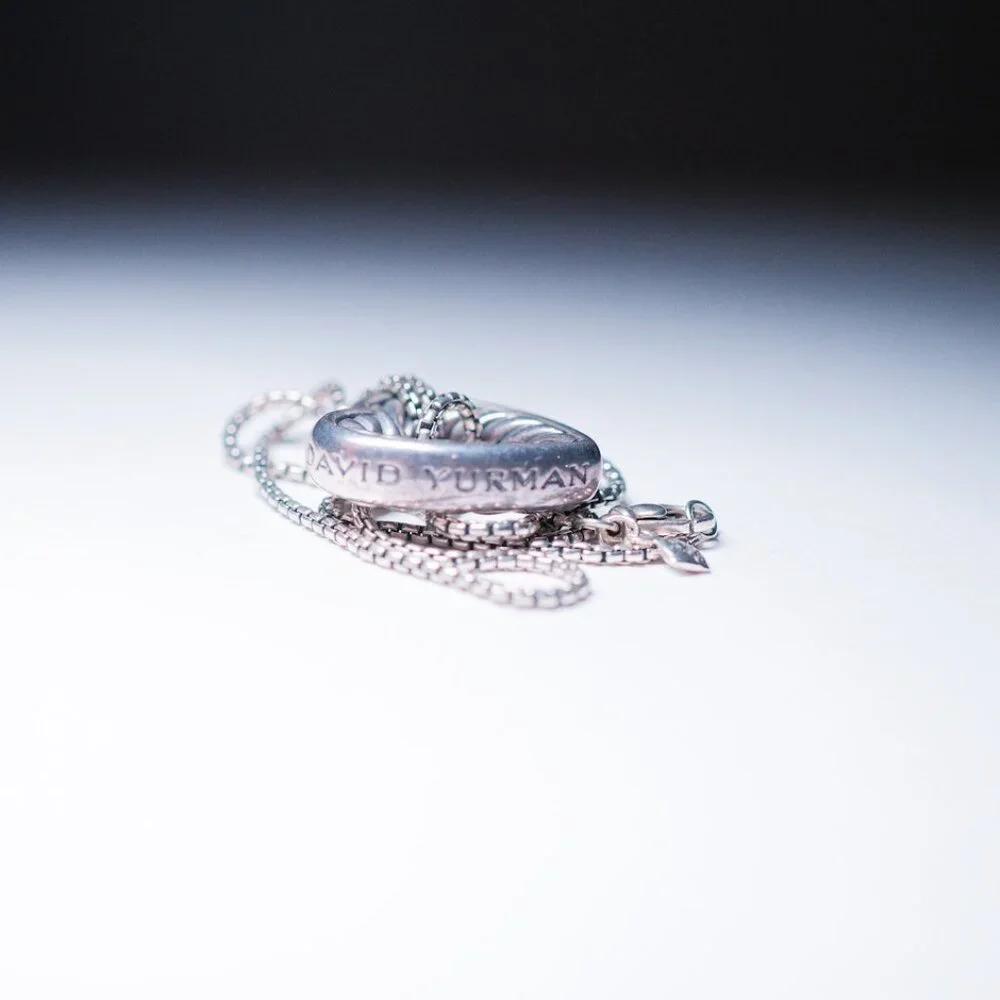 David Yurman Cable Heart Necklace - Picture 5 of 8